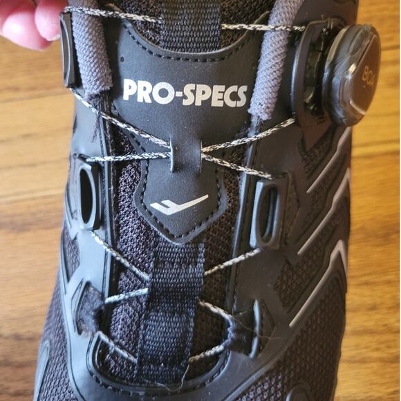 Pro Specs Blade BX 111 Walking Shoe Men's 9.5  No Tie ‎ BOA Twist & Lock Laces - Picture 4 of 12